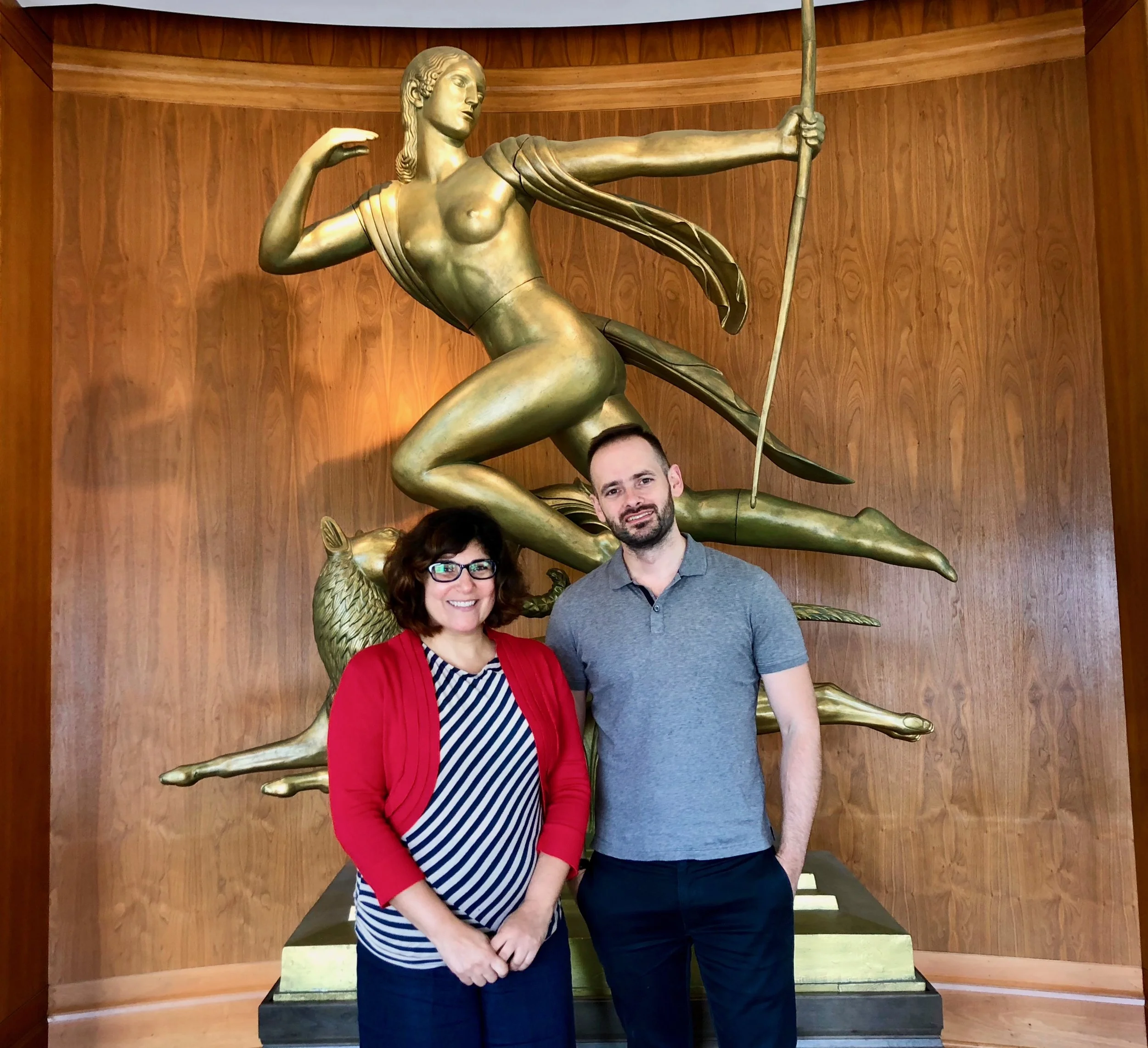 Hilda kindly gave me a tour even though the museum was closed