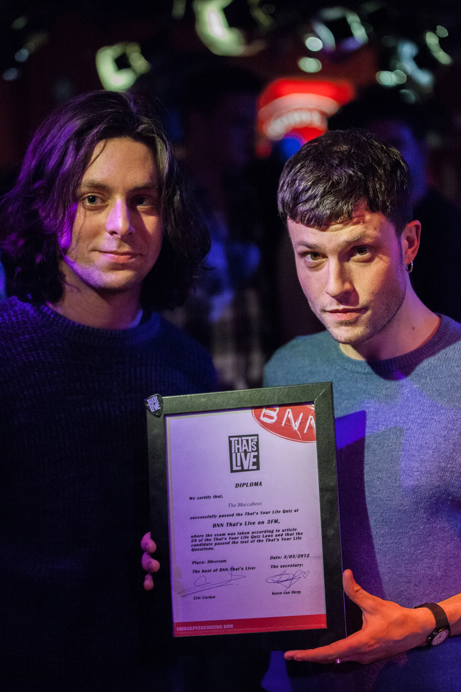 The Maccabees @BNN That's Live