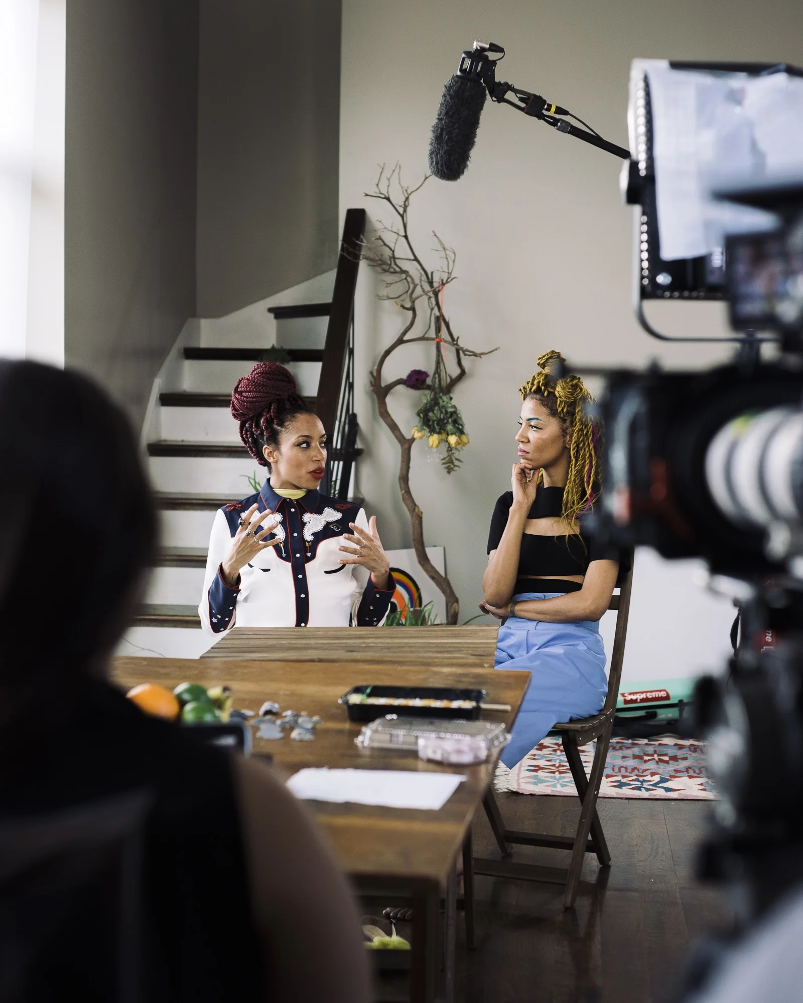 Behind the scenes of a Refinery29 interview with Chargaux