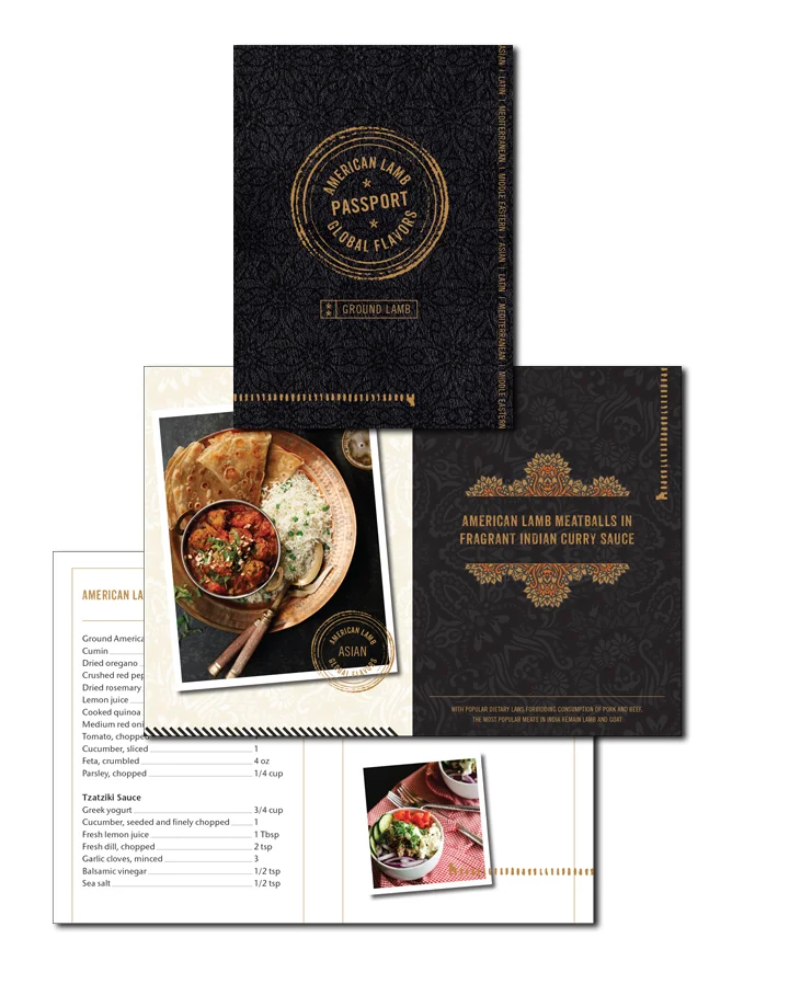 Global Flavors recipe brochure