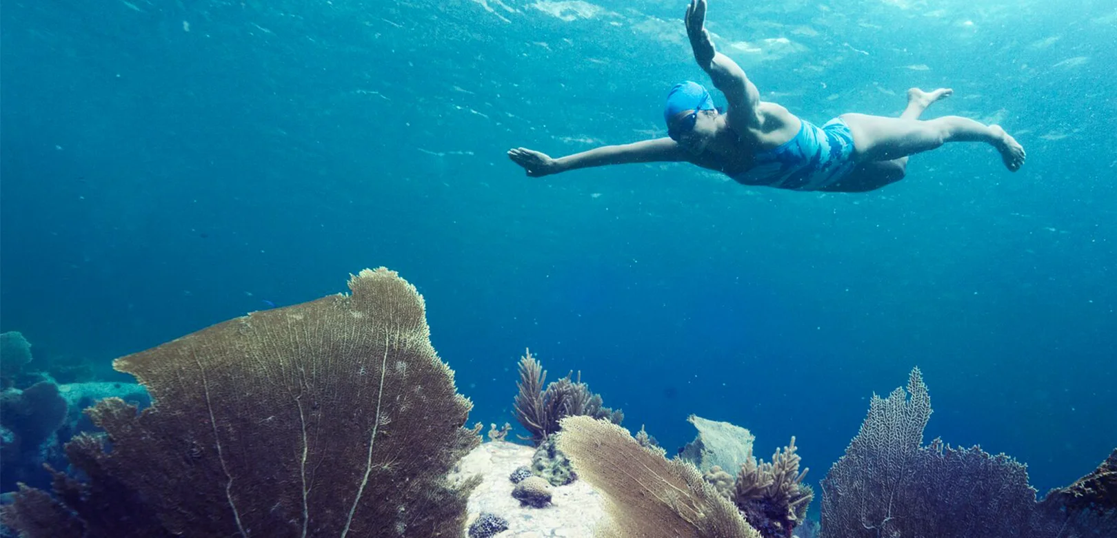 Coralie Balmy Prefers a Swimming Pool Without Walls