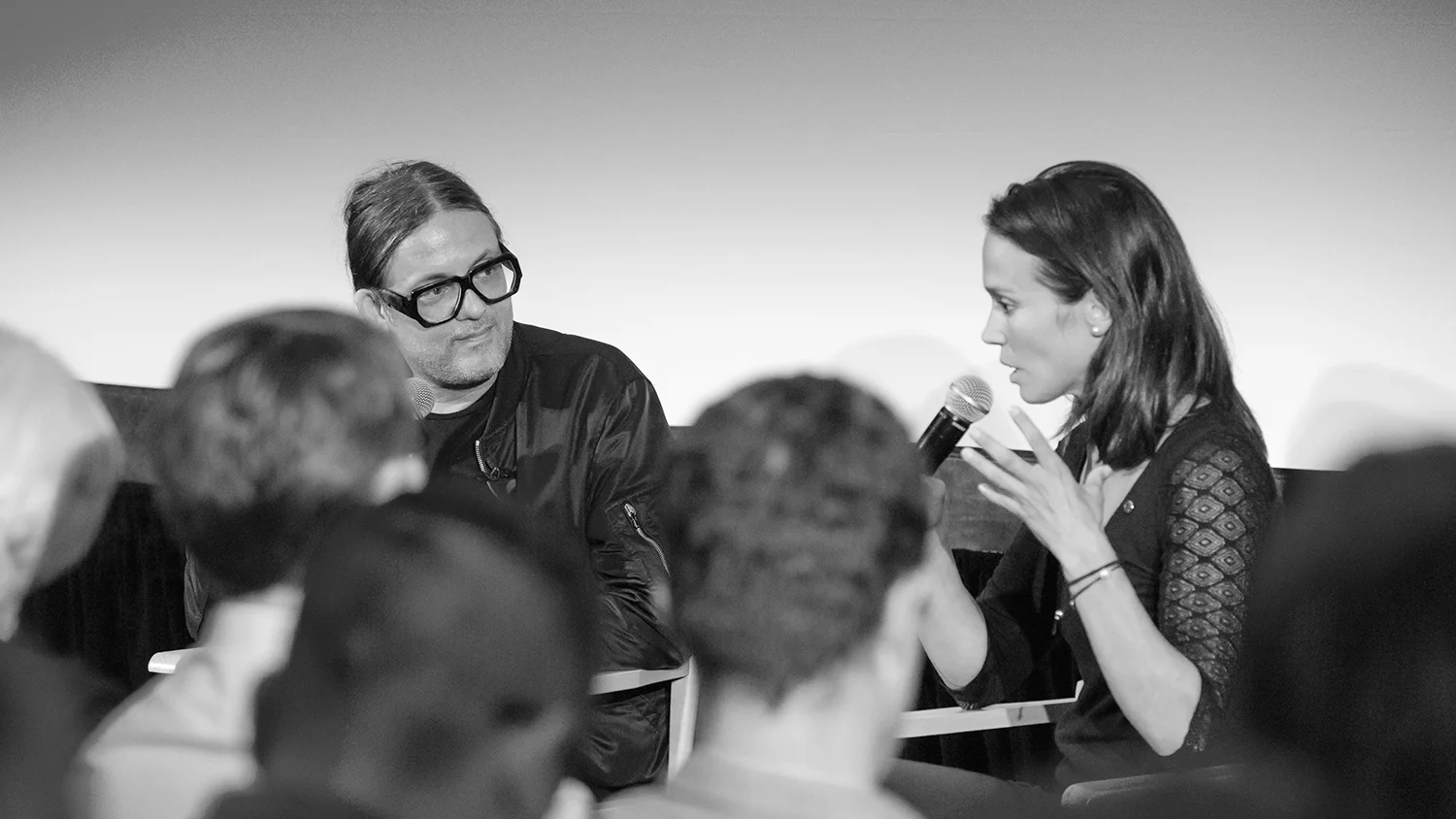 Anna talking at the Explorers Club on World Oceans Week