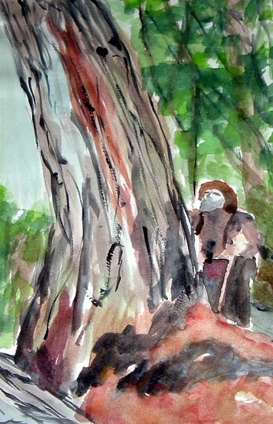 Study After Winslow Homer's 'Old Friends'