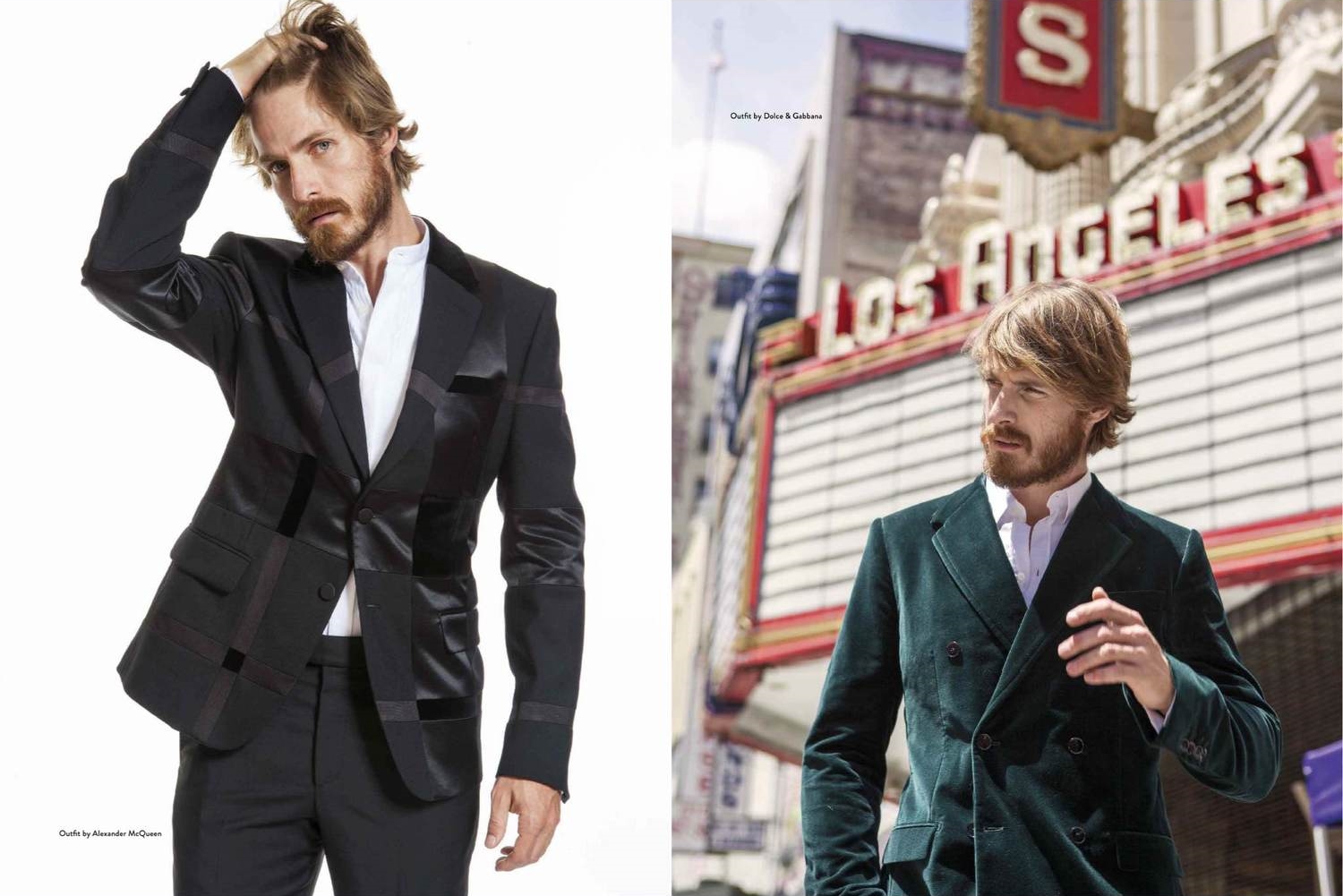 Men's Editorial Fashion Feature DAMAN Style, Fall/Winter 2014-2015 (Premiere Issue) Model: R yan Burns Photographer: Mitchell McCormack Fashion Editor: Alexa Rangroummith Green Assistant Fashion Editor: Stephanie M. Foster