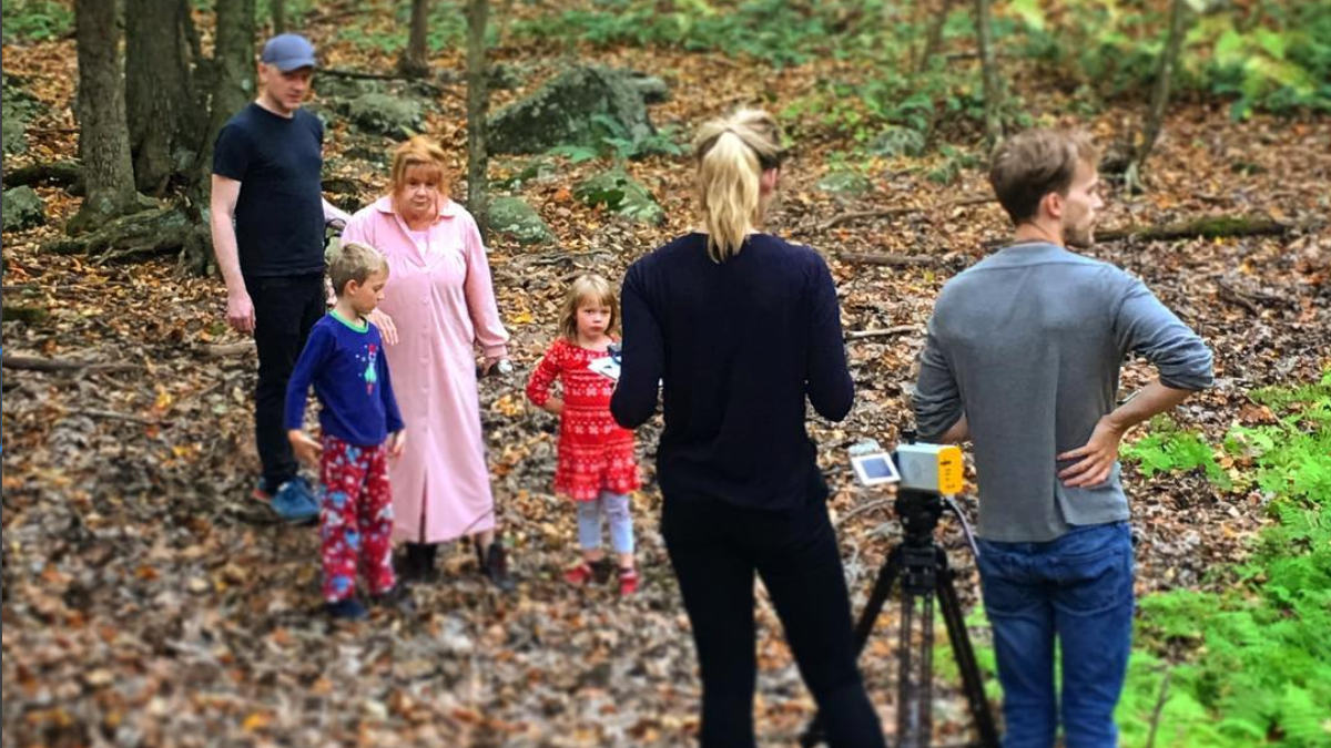 Left To Right: Ian Scott McGregor (co-director), stars Robert Junell, Annie Golden, Jette Junell, Julia Kennelly (producer), Will Mayo (co-director).