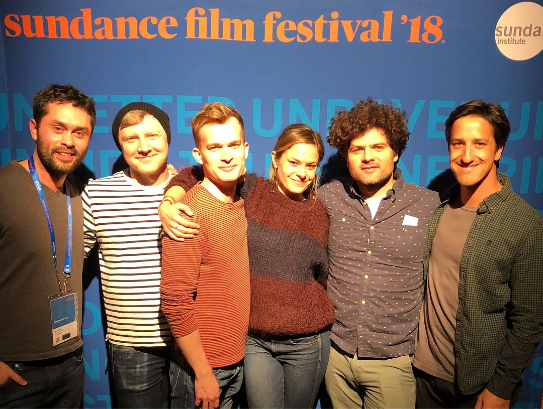  Left to right: Darin Quan (guest director and cinematographer), Ian Scott McGregor (cast member), Will Mayo (editor, post producer), Tonya Glanz (co-creator and star), Chris Roberti (co-creator and star), Zack Schamberg (cinematographer) 
