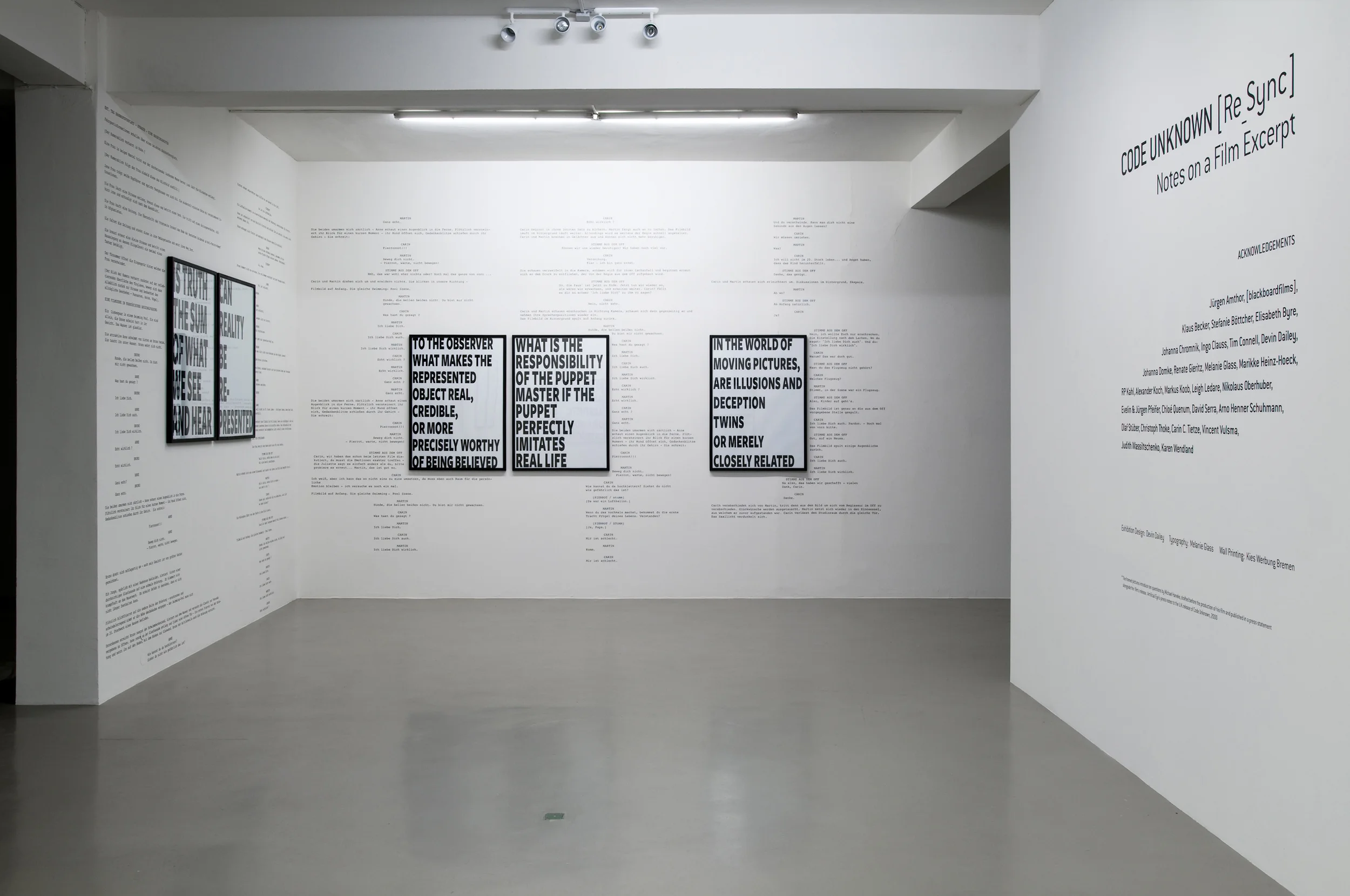 Installation View: Weserburg - Museum für Moderne Kunst, 2010