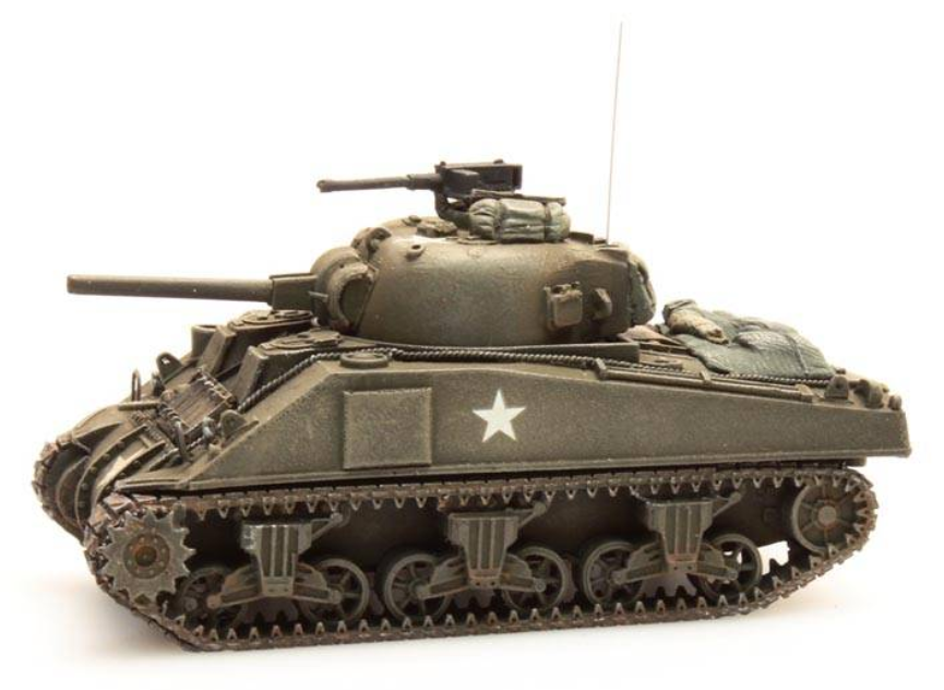 ARTITEC SCALA H0 US M1A1 Abrams Desert Storm Beowulf 1:87 Pronto all