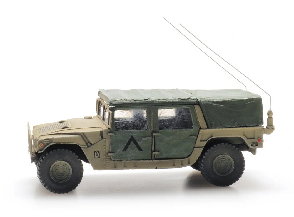 Artitec 6870138 Carro Armato M1 Abrams In Scala 1/87 - Modello Finito In Resina