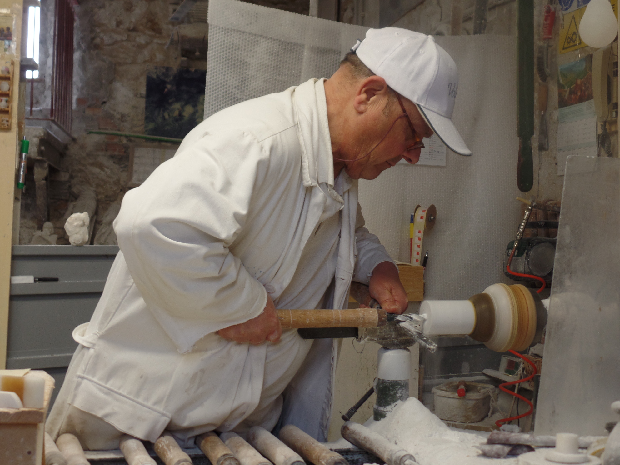 Franco carving alabaster