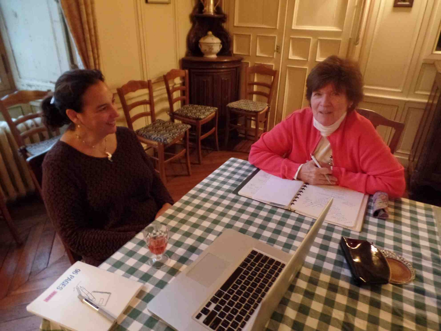 Mimi and Mary Conferencing.jpg