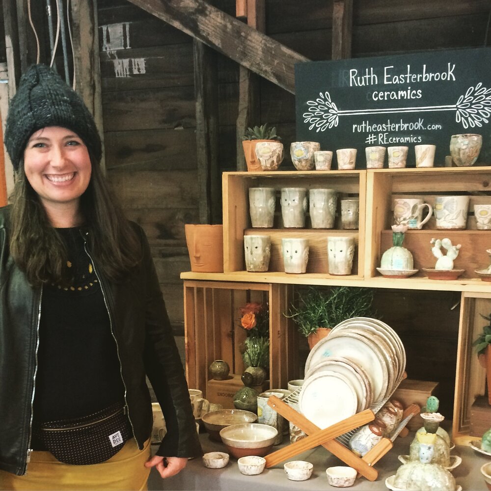 My first year of a series of holiday Craft Fairs, and the beginning of my business