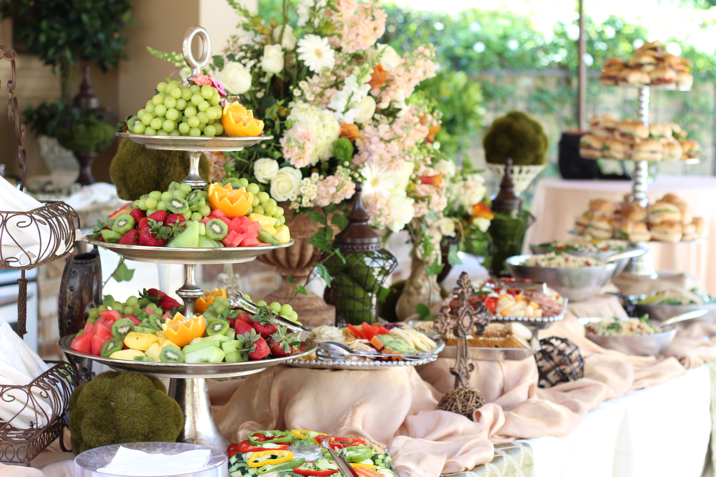 Beautifully Dressed Buffet