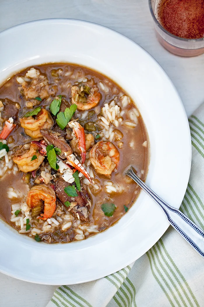 SEAFOOD GUMBO!