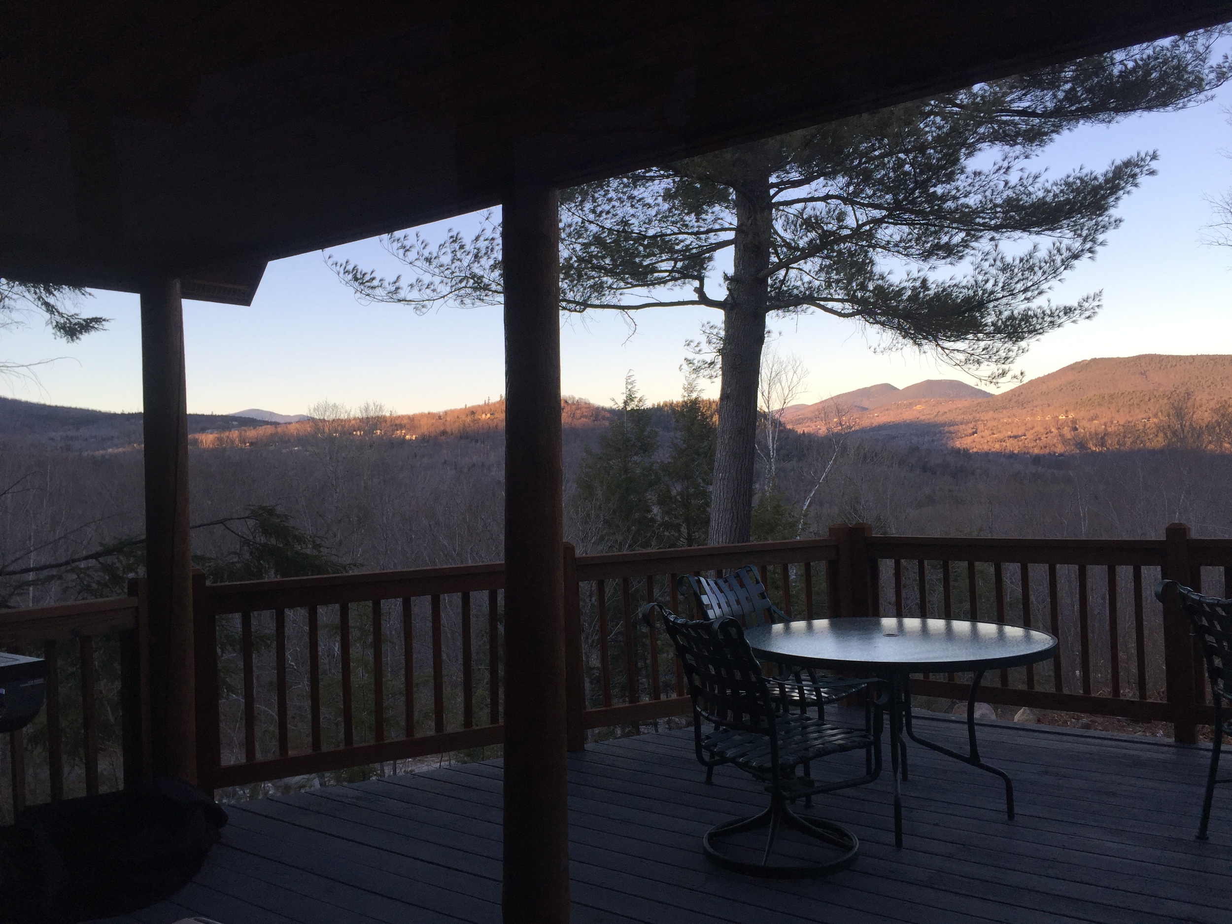 The view that inspired a move. North Conway, NH. 2016.