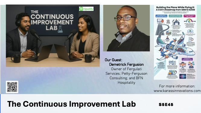 Organizational Discipline |Ditch blueprints for fire ready aim| S5E45 Continuous Improvement Lab