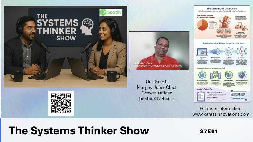 System Thinker | Securing Data Through Decentralized Storage|S7E61 The System Thinker Show