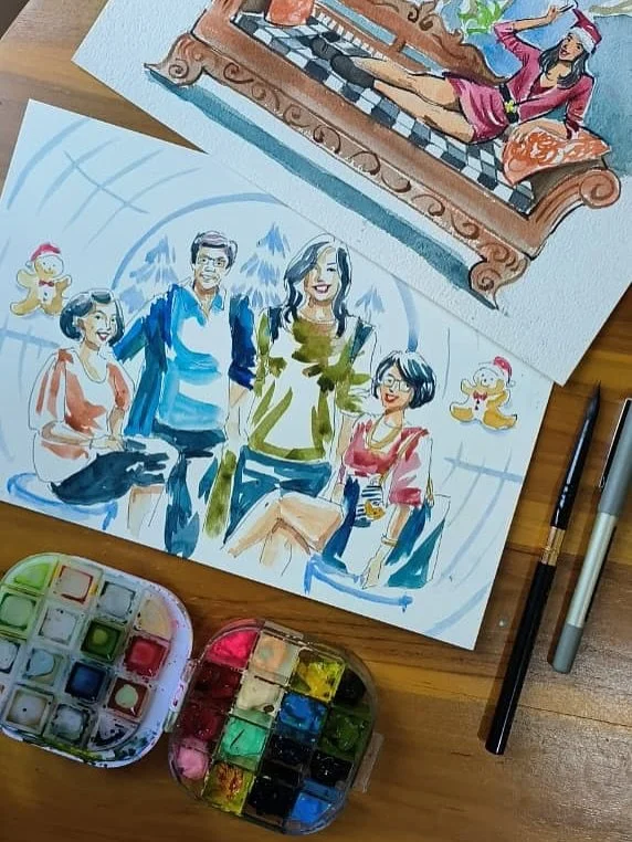 Saturday&rsquo;s Christmas Market at @ibah_ubud is going to be the best edition yet! Join us for live portraits, carols at 5 and 7pm, letters to Santa and Bali&rsquo;s best brands bringing the festive vibes!