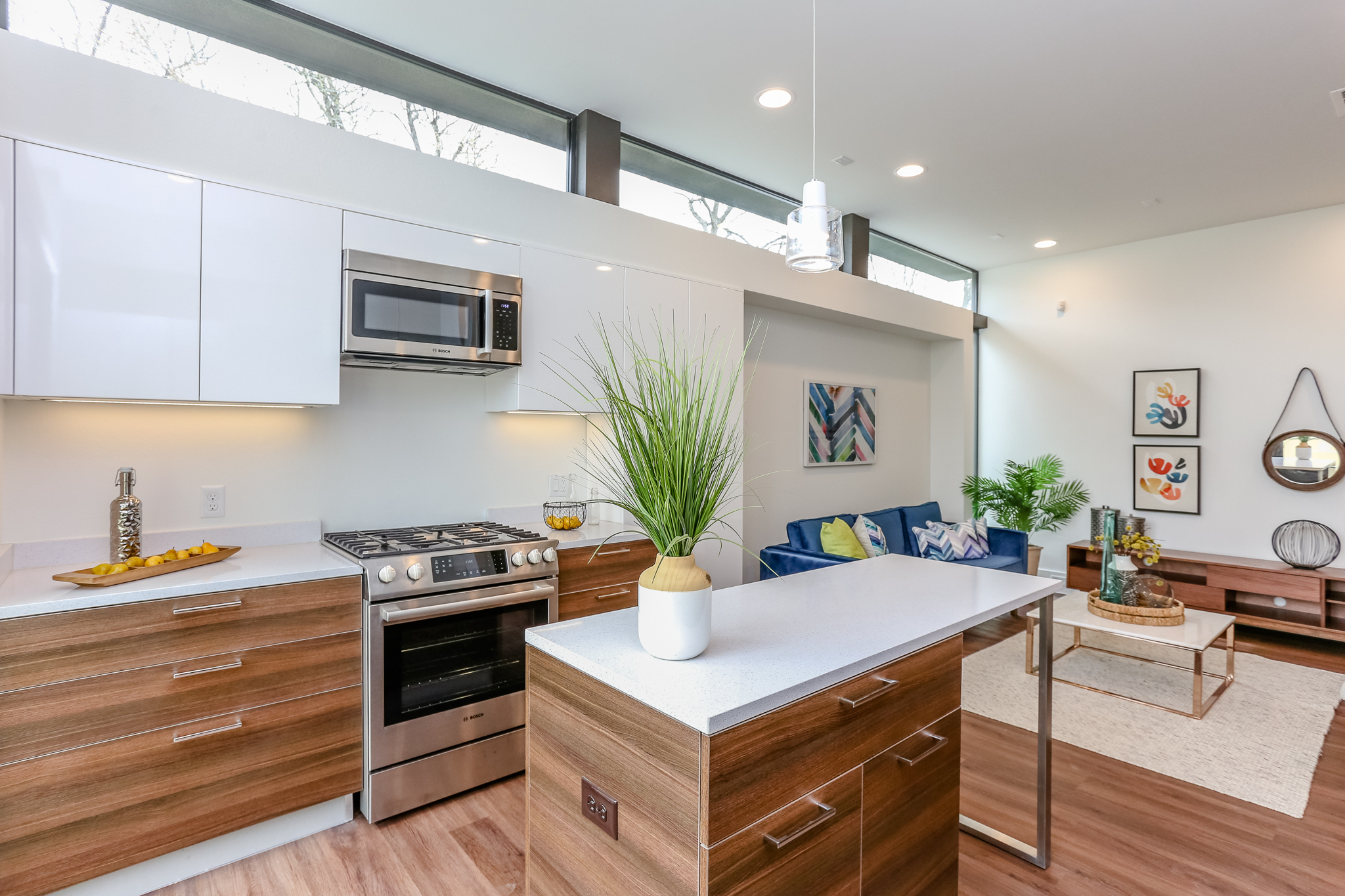 This stunning contemporary property is sure to impress with its flow-through living areas and plentiful natural light.