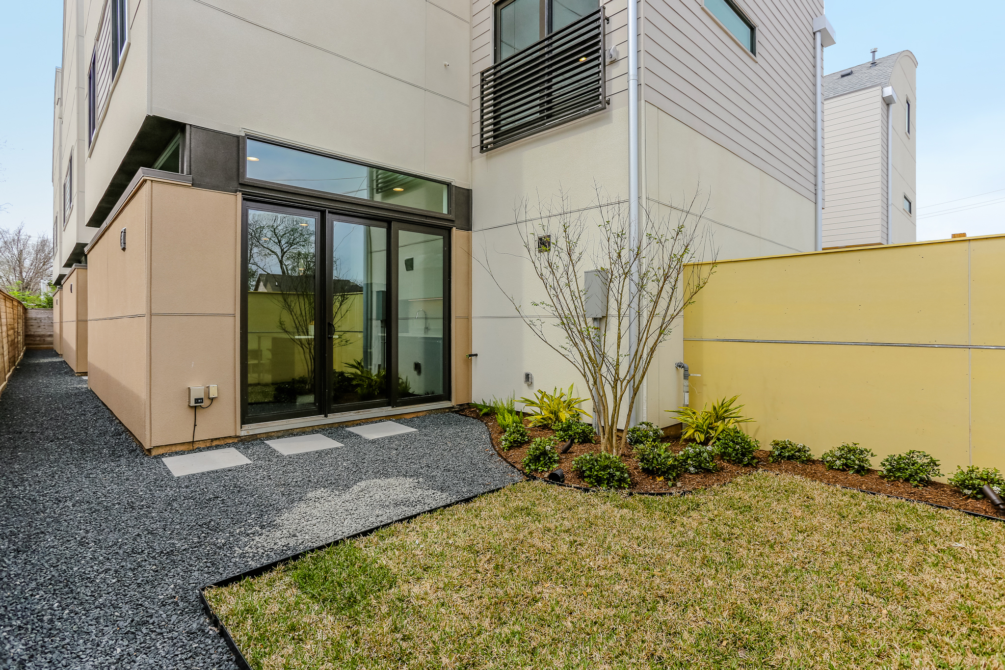 End units boast oversized yards but all residences can be upgraded to include sod as part of a customizable landscape package.