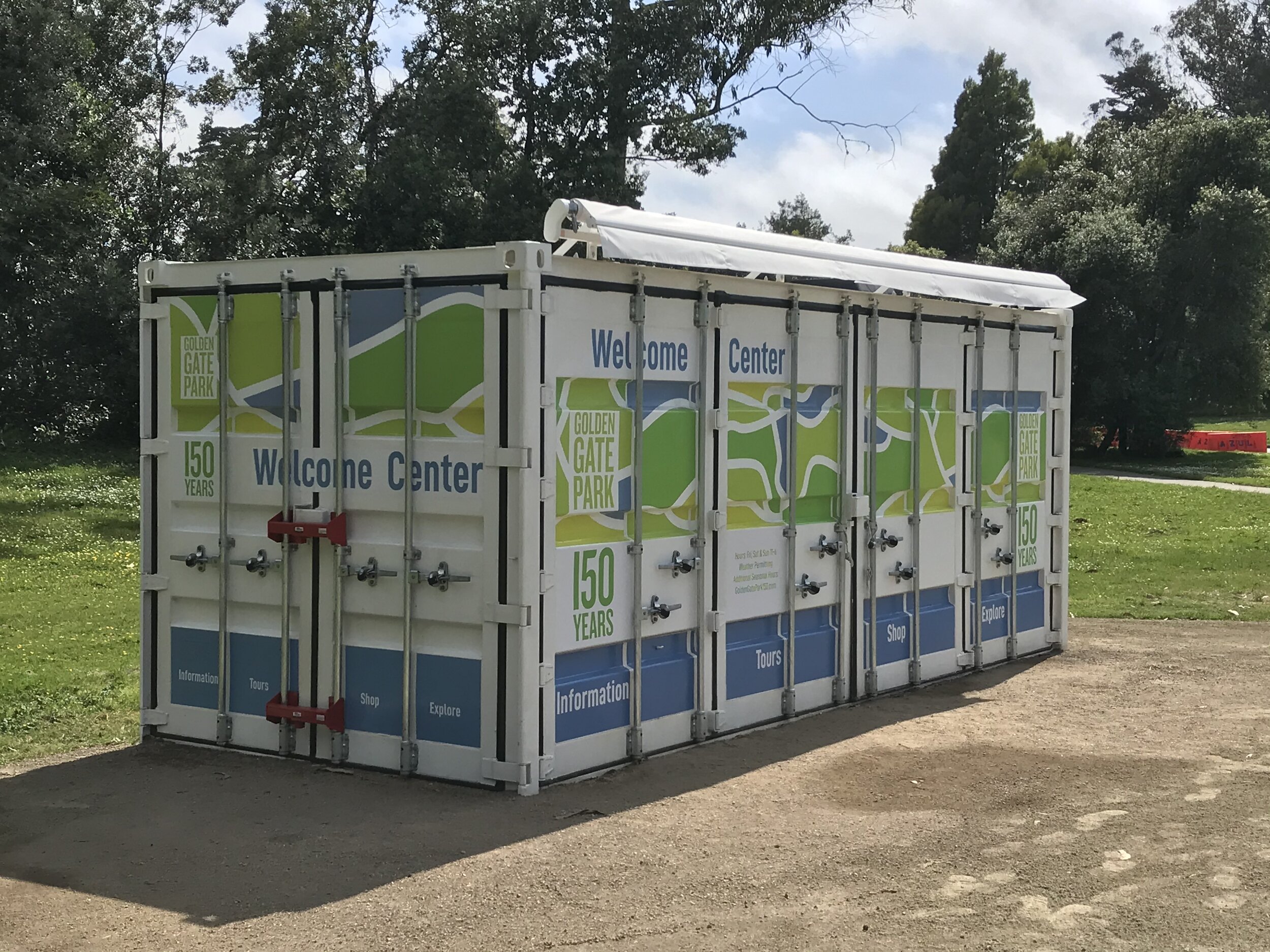Currently Closed -  Pop Up Golden Gate Park Welcome Center 