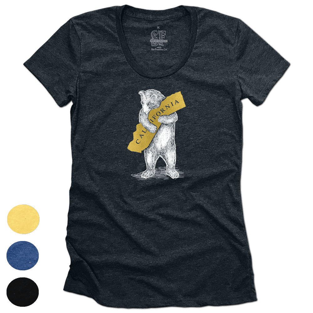 【XL】LVERSE「BEAR HUG」TEEとCD California Bear Hug Women's Tee — San Francisco Mercantile