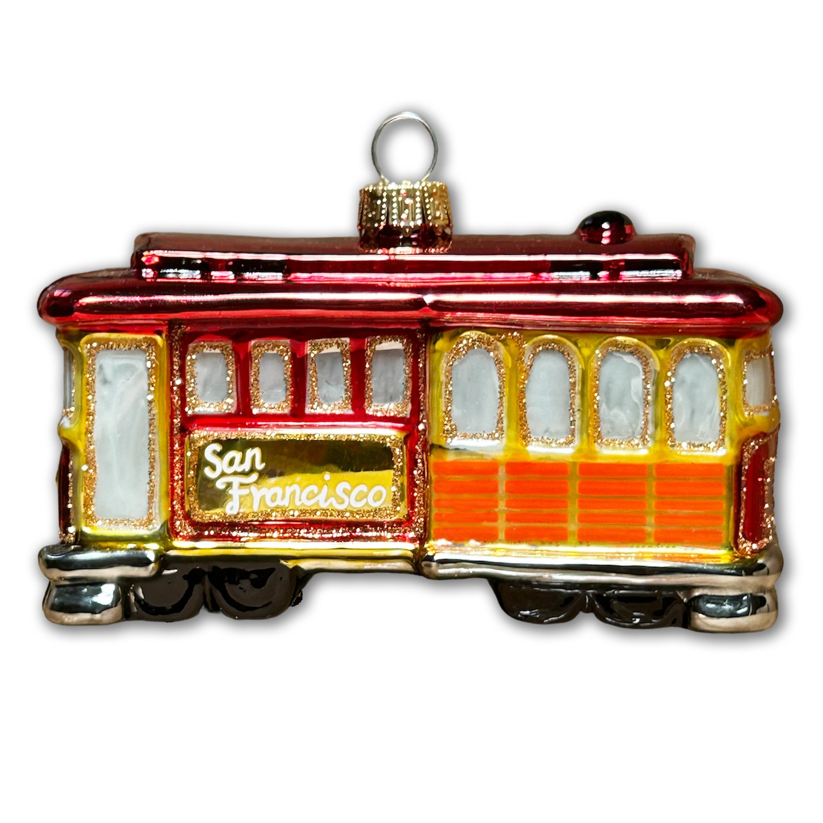 San Francisco Cable Car Ornament — San Francisco Mercantile