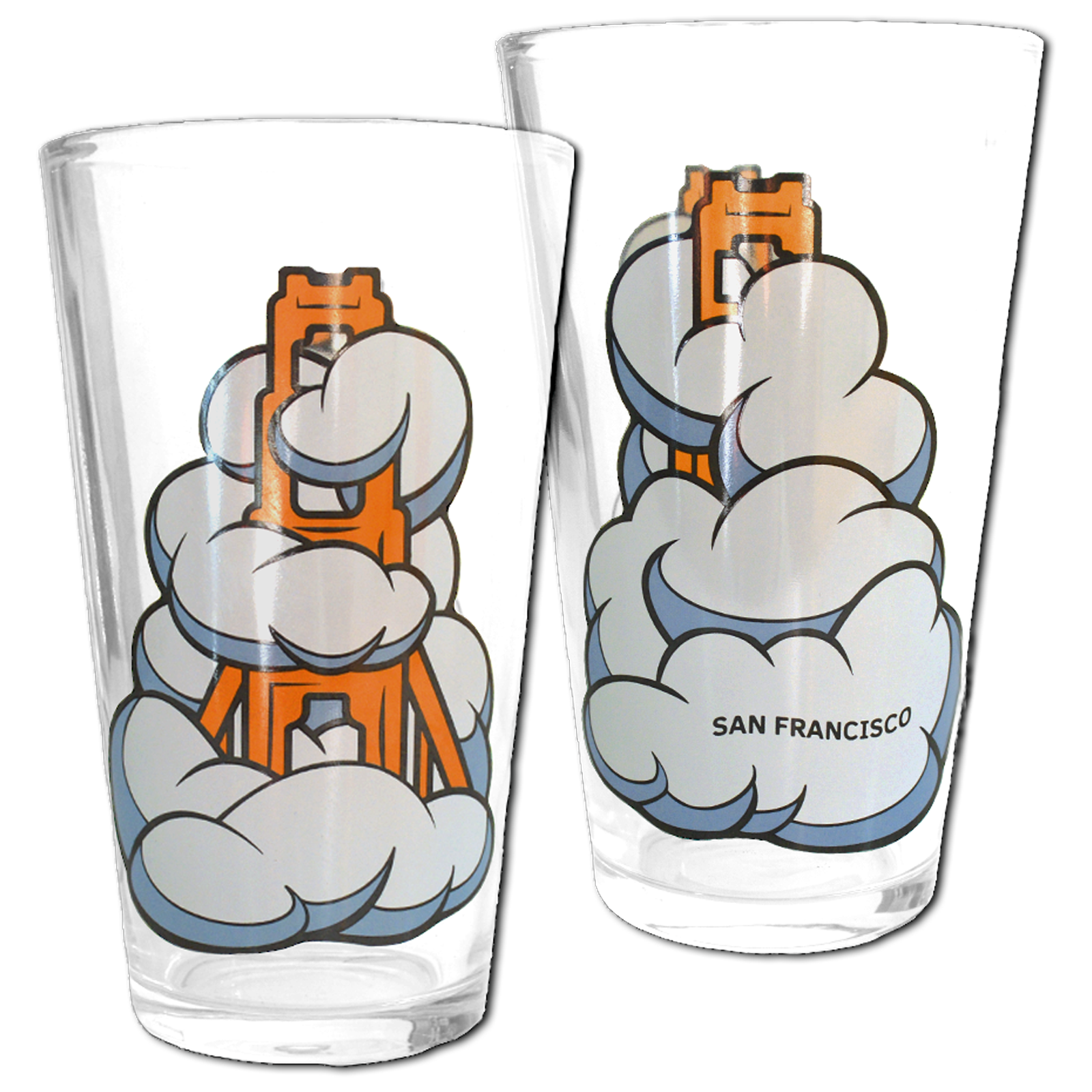 Karl the Fog Pint Glass