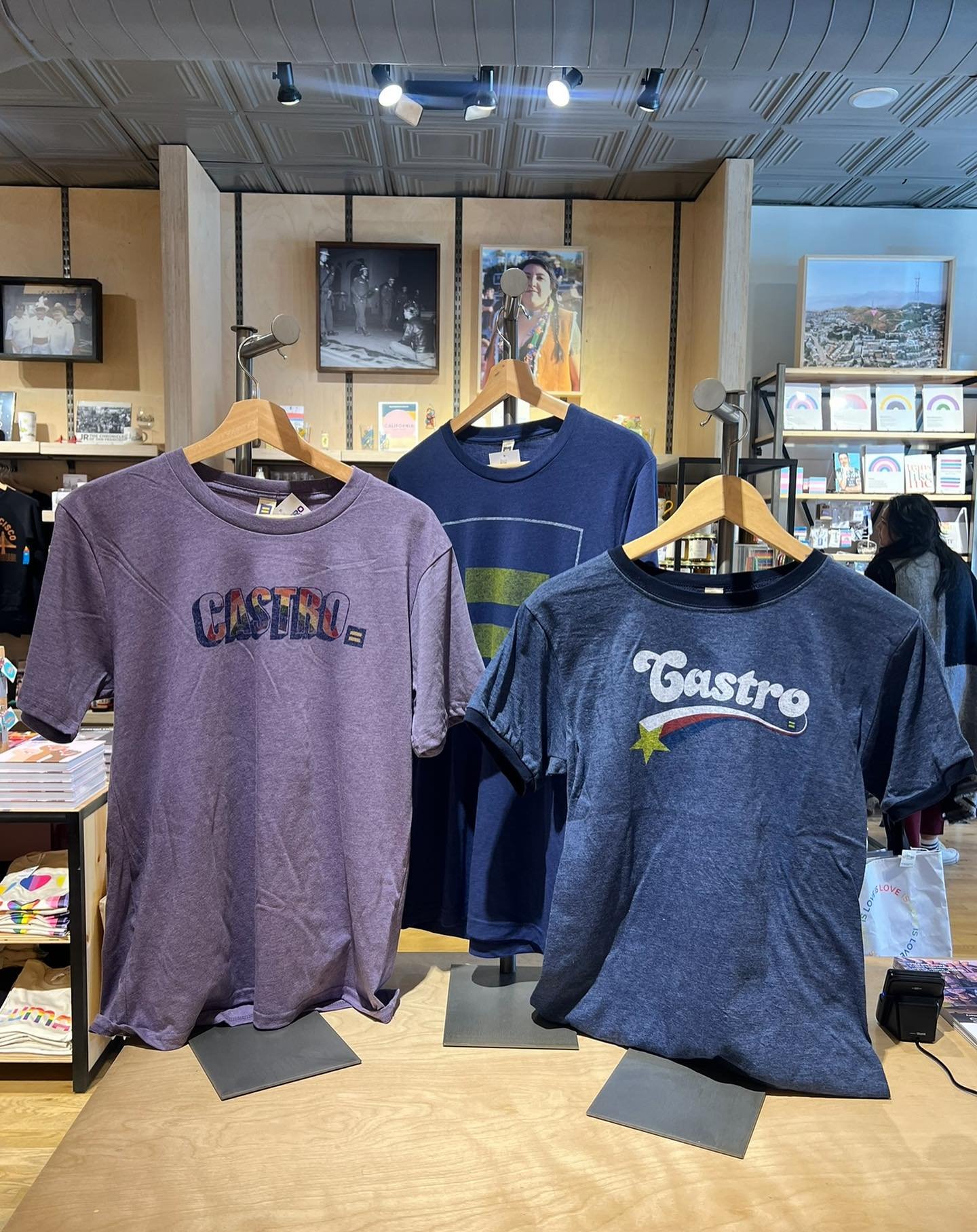 @hrcsf is back in the Castro!! We are so honored to be partnering with HRC and sharing our space with them! Come by and get your shirts today!