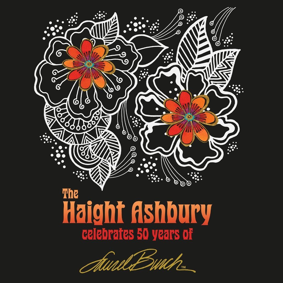 Join the party! June 8th Saturday 12-5p 
Haight Ashbury Celebrates 50 years of Laurel Burch! We will be having a big mural unveiling on the Cole St. side of our store! 
The Haight St merchants are also planning an art-walk! Original art by Laurel Bur