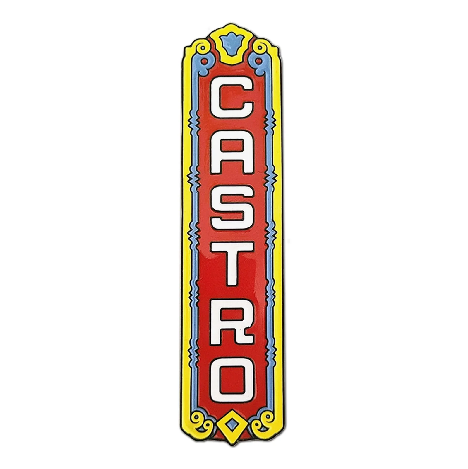 Castro Theater Sign Enameled Metal Magnet