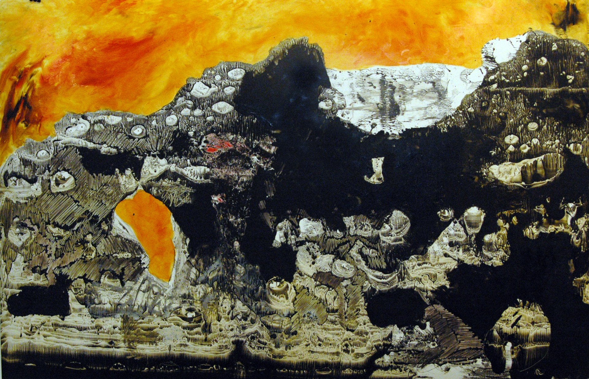 BLACK PAINTINGS LALEH KHORRAMIAN