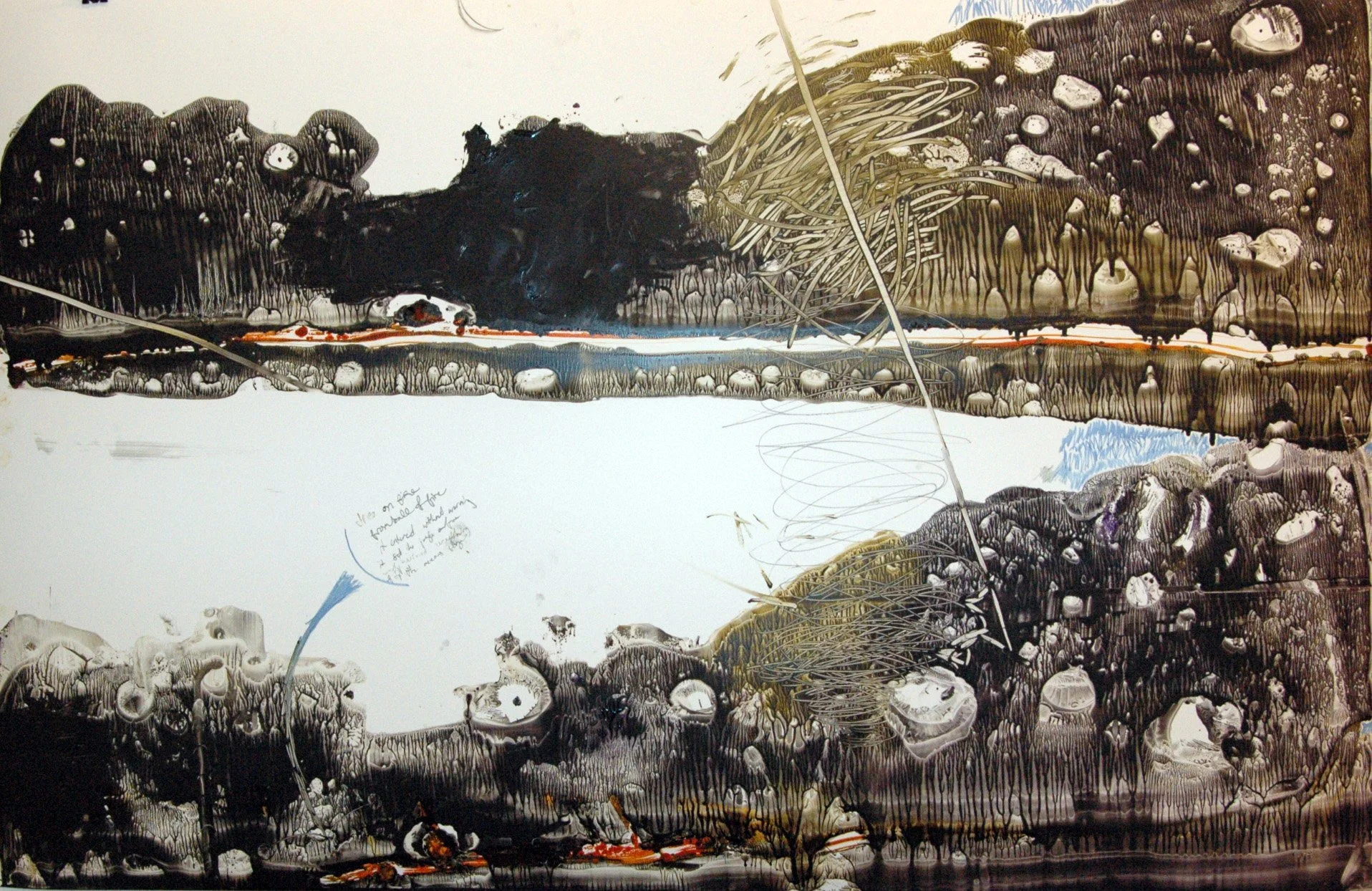BLACK PAINTINGS LALEH KHORRAMIAN
