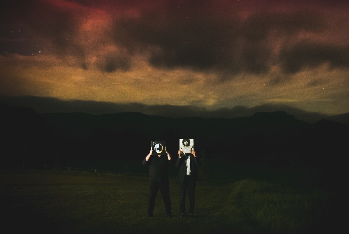 Vinyl Richie + SIGNAL FREUD under the midnight sky at Melross . Photo by Nina Claire