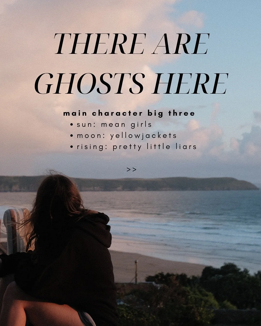 the definitive guide to the three girls at the heart of THERE ARE GHOSTS HERE, my summer 2026 YA from about a girl who finds herself at a seaside reformatory with no memory of why she’s there, only to get sucked into a toxic friendship triangle