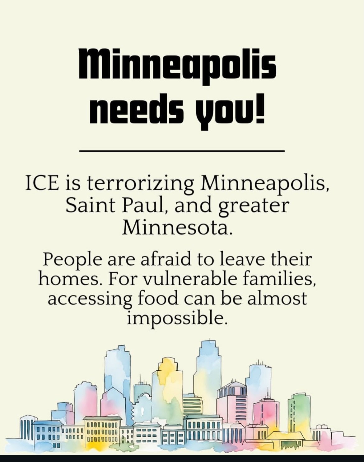fuck ice forever. fight back. support your neighbors. be a fucking human being. disrupt the status quo. don&rsquo;t be silent.