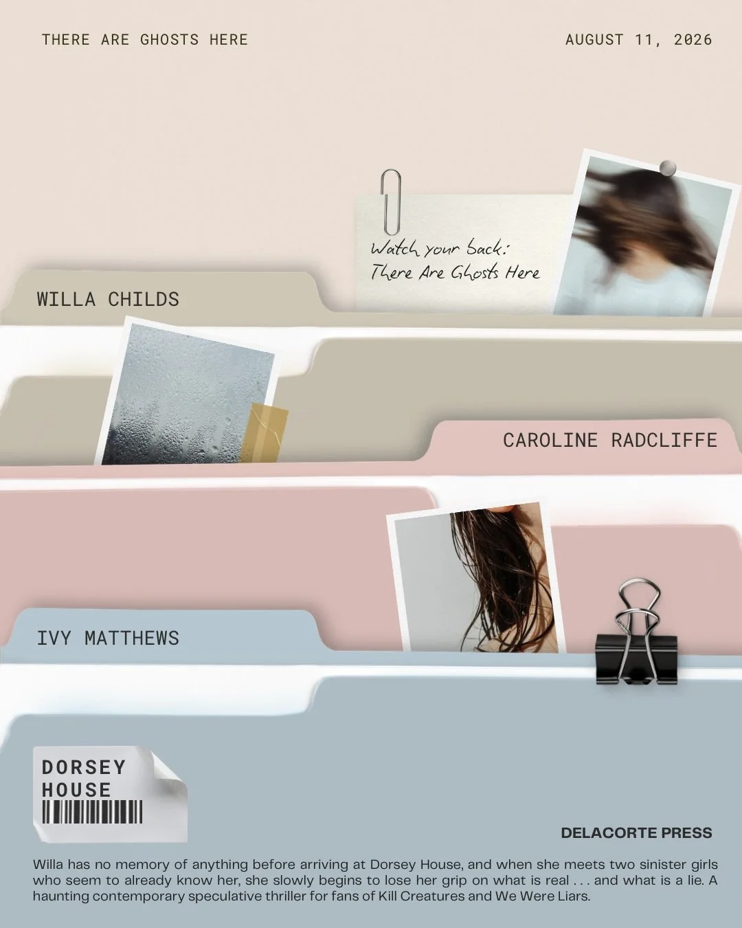 there&rsquo;s something wrong with those Dorsey House girls. they have strange whims. thick files. bad attitudes. I&rsquo;ve heard they&rsquo;re obsessed with each other. gather on the beach at night. bury their secrets deep down in the dark. they&rs