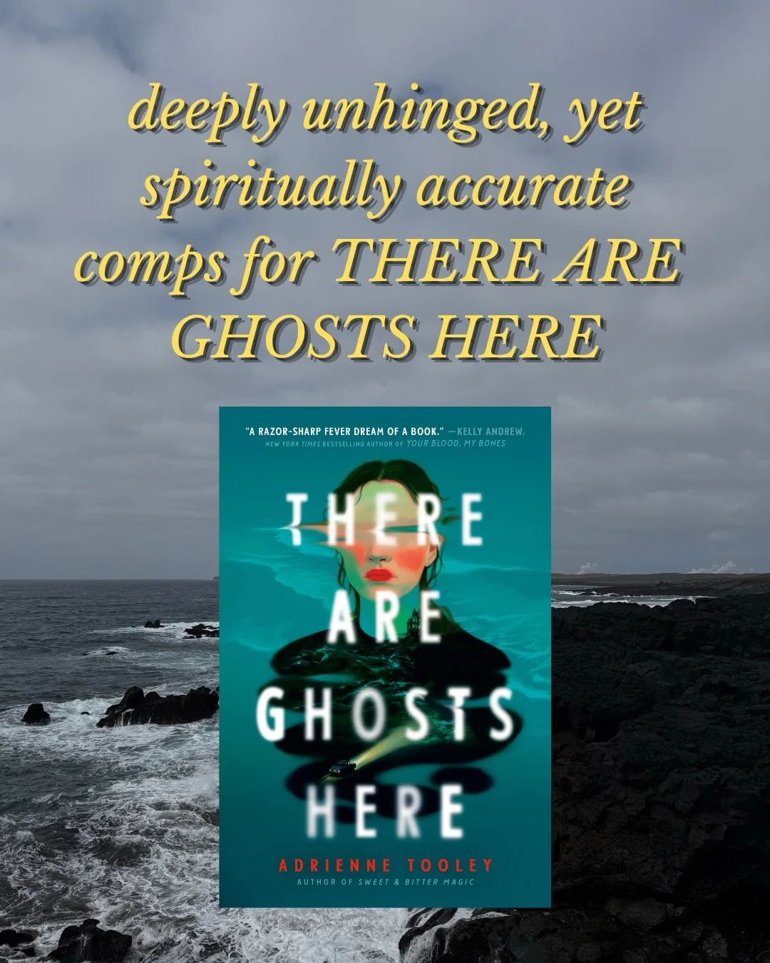 get in, losers, we&rsquo;re doing unhinged mashup promo and revealing some formative childhood media in the process. 

THERE ARE GHOSTS HERE

In the wake of a tragic incident, the details of which she can&rsquo;t remember, Willa Childs is sent to Dor