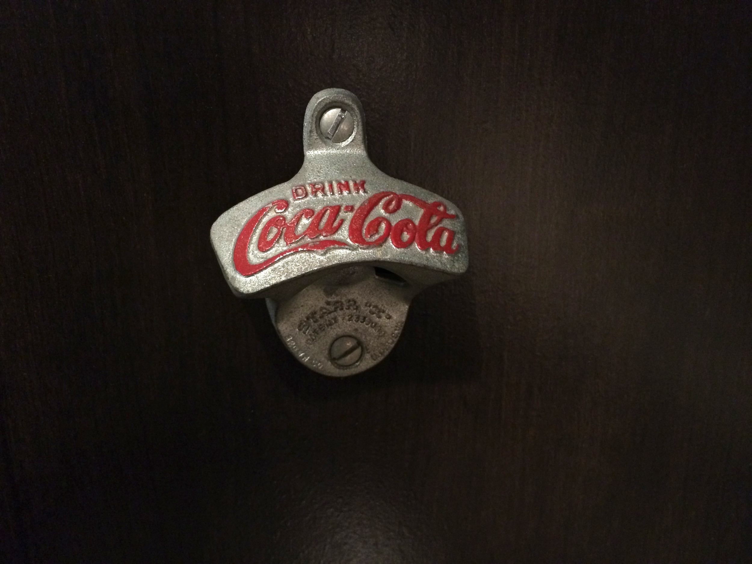 Coca-Cola Starr X Sprite Wand Flaschenöffner Wandmontage USA Bottle Opener 