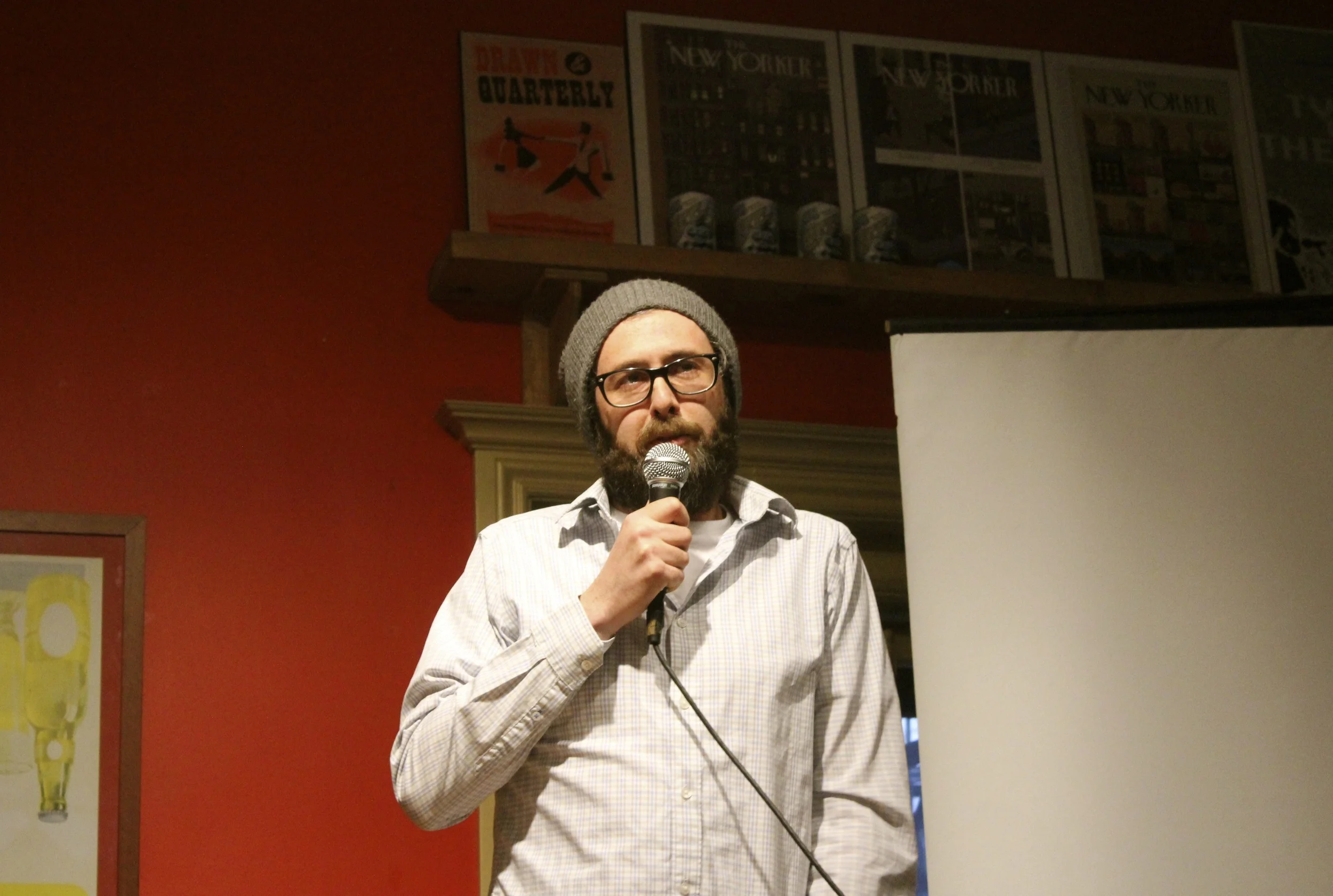 Writer, editor, host, funny mother f#%ker, Mike Spry