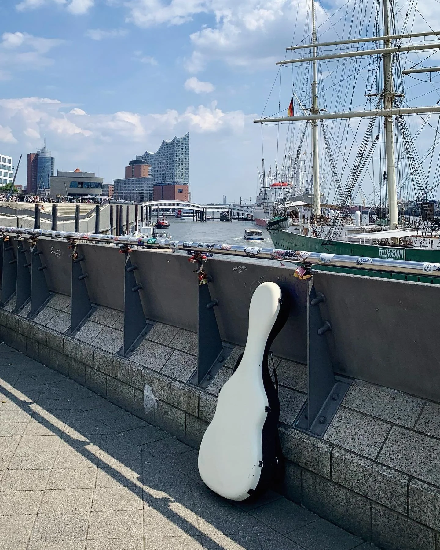 Arrived in Hamburg and looking forward to my concert at @elbphilharmonie tomorrow evening 🎶