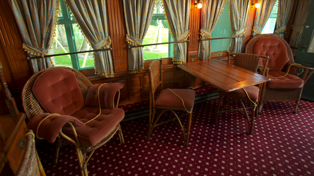 Rail Car Sitting Room