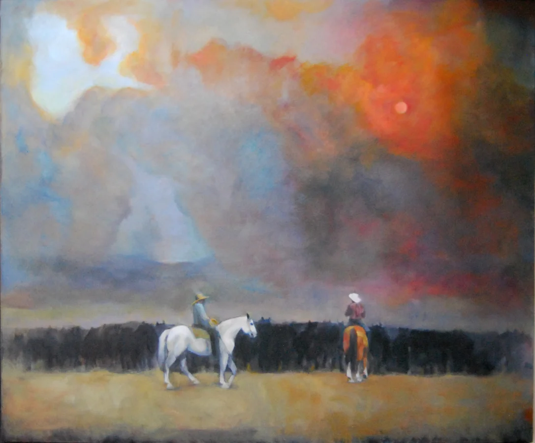 Fire on Strawberry Mountain