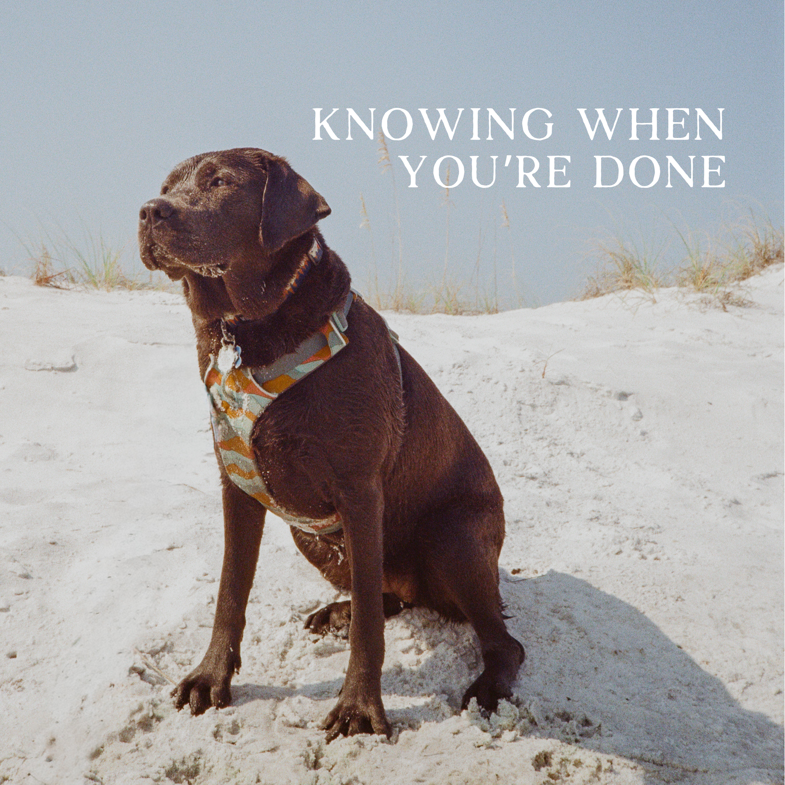 Knowing When You’re Done