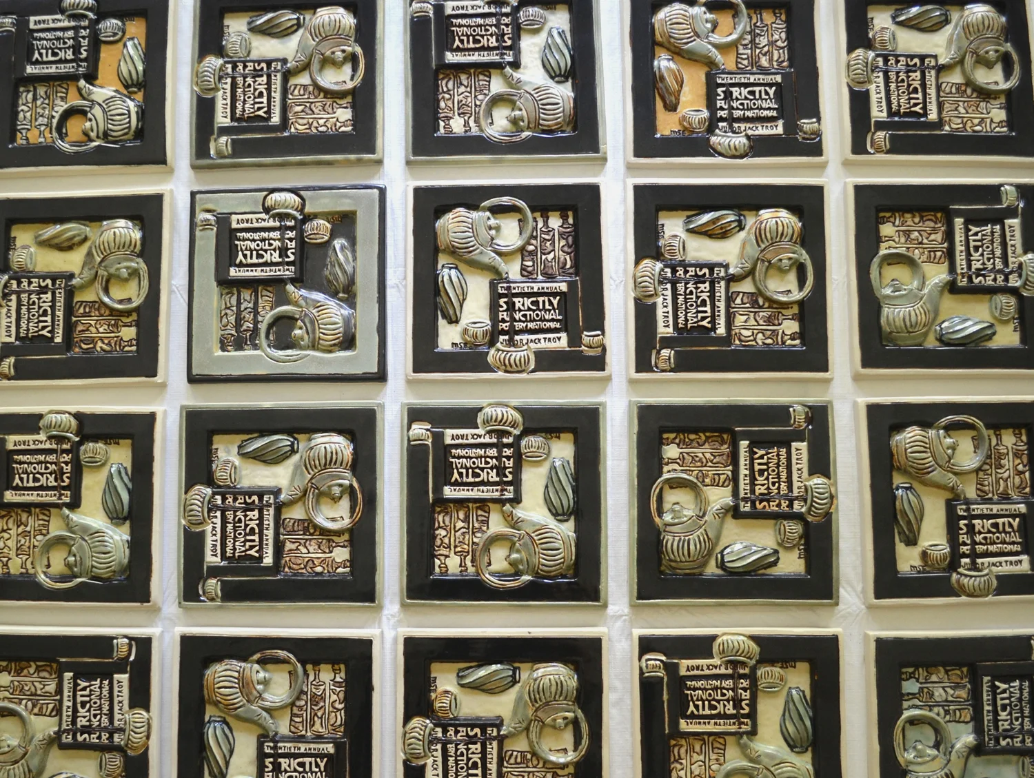 Strictly Functional Pottery National 20th Anniversary Tiles