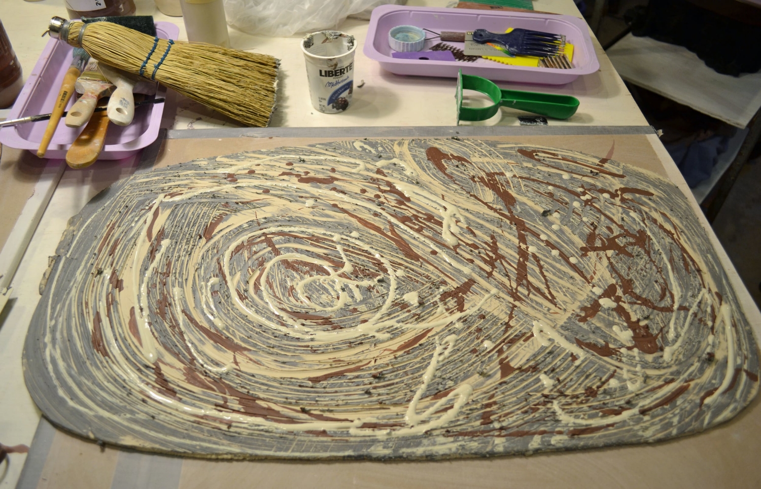 Working with Another Slab of Clay