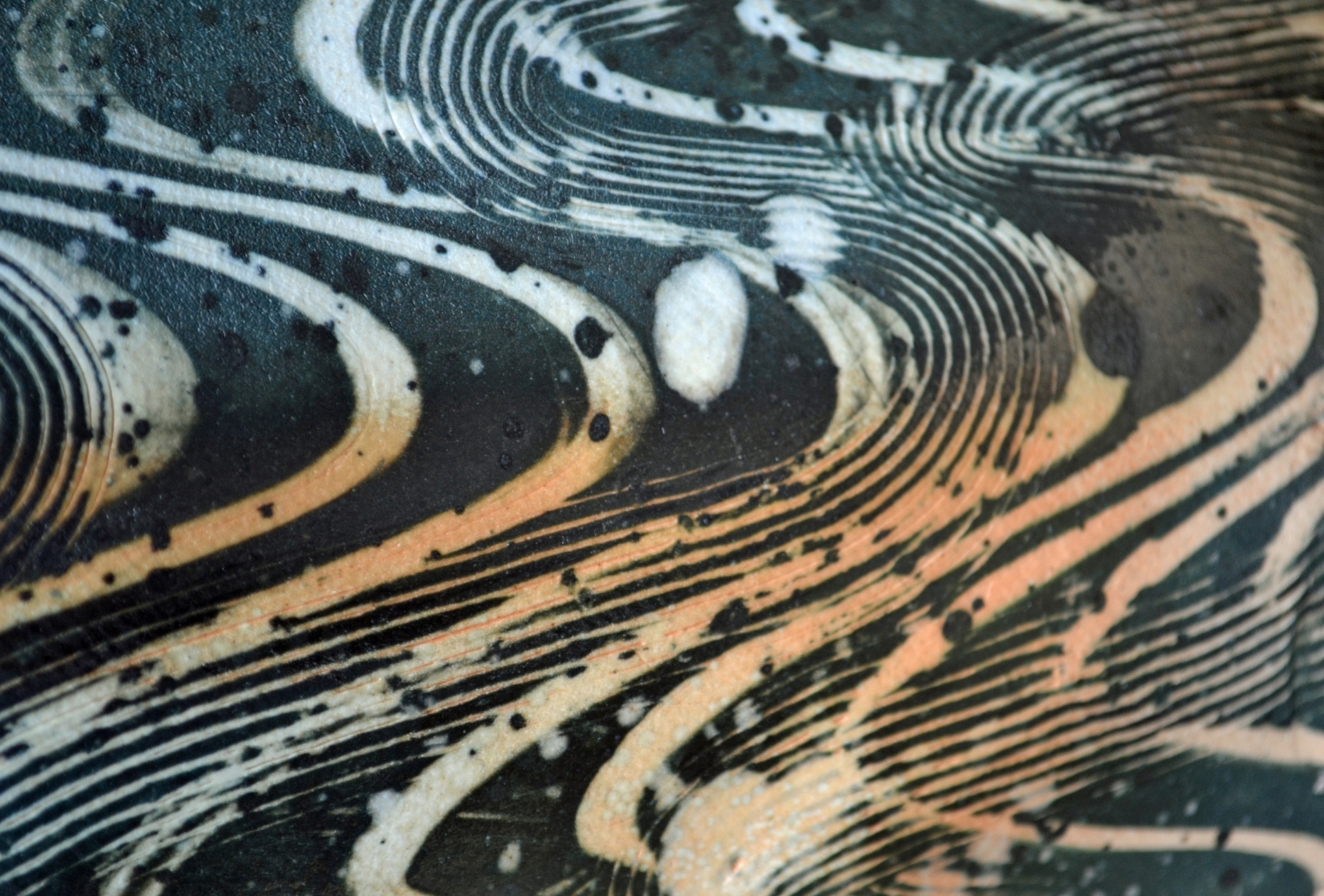 Slip design, wood fired.