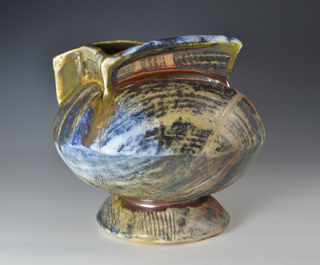 Wood fired vase by MSE