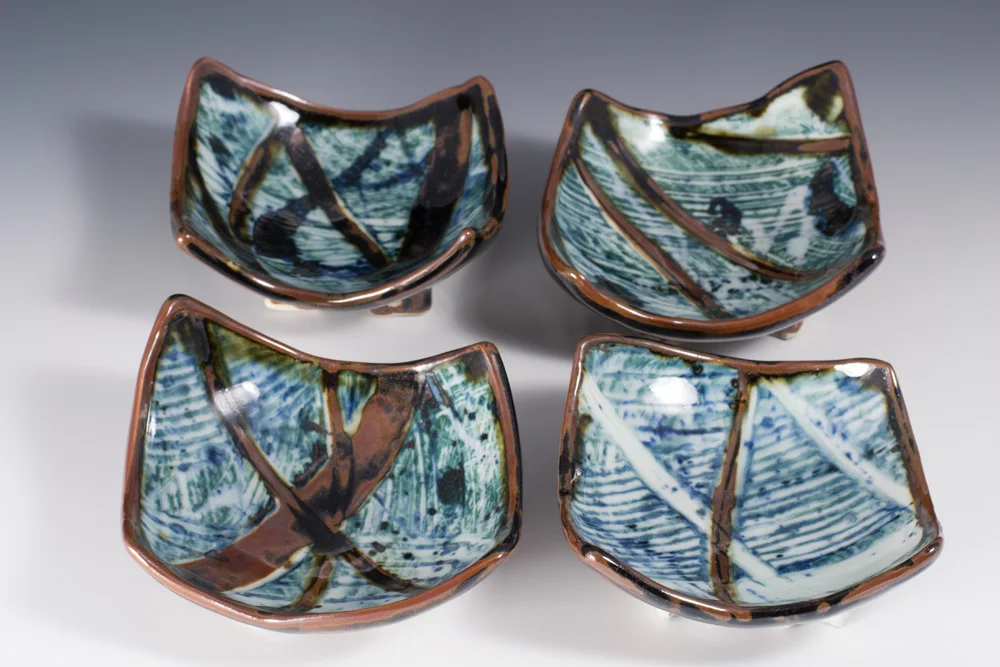 Set of Four little dishes