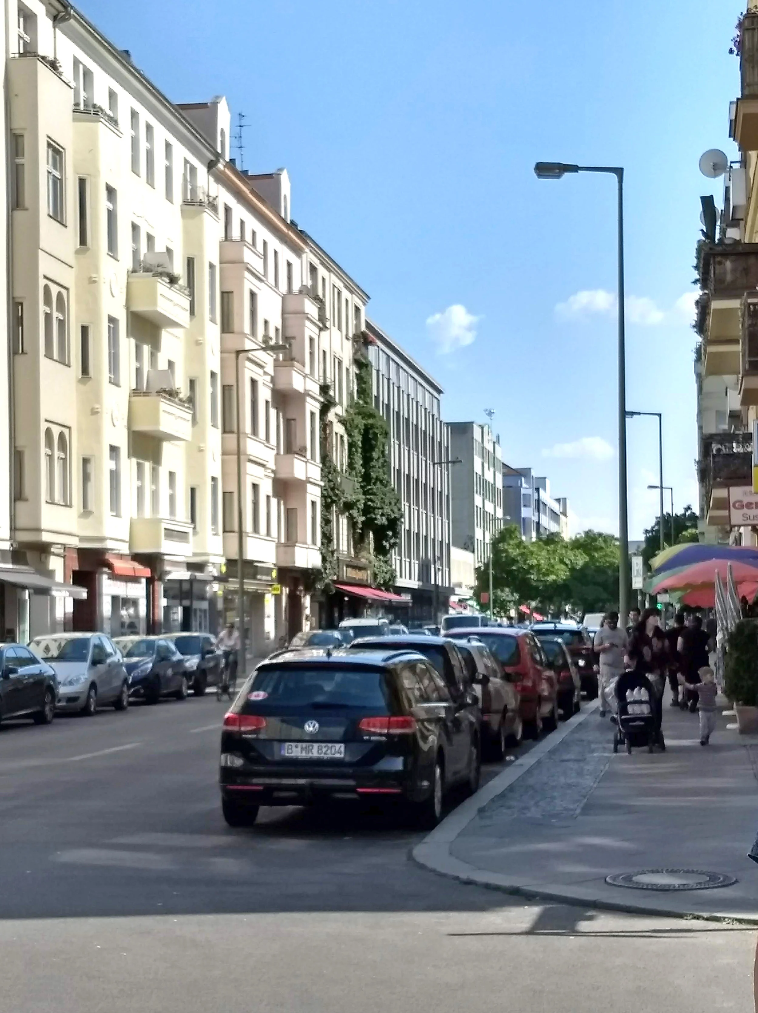 on the way back to the U-Bahn